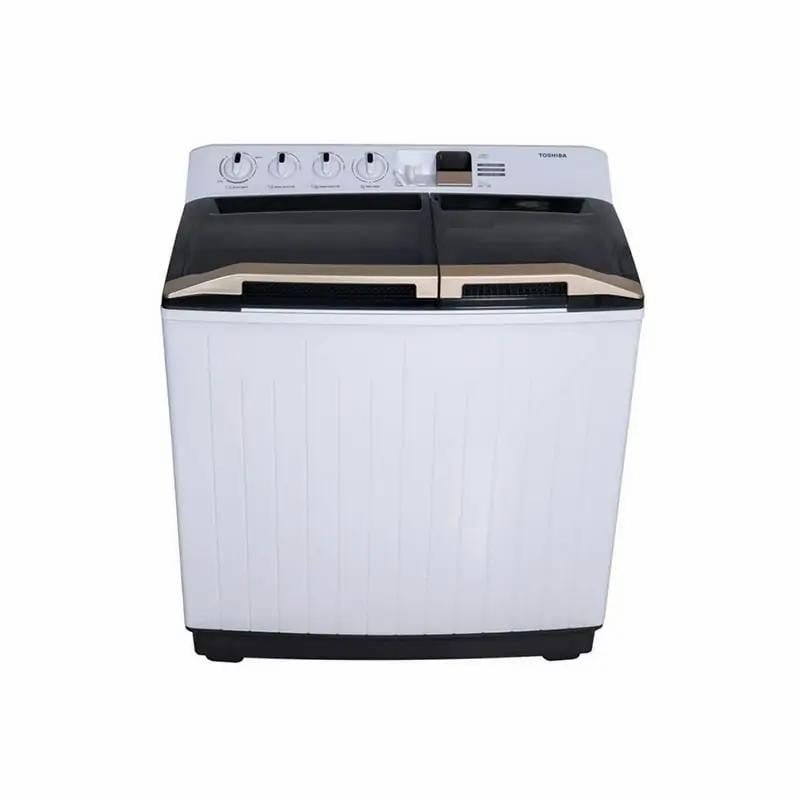 غسالة حوضين توشيبا 14ك(أبيض غطاء اسود) VH-J150WBB