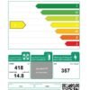 فريزر مسطح ميديا418 لتر HS-543C