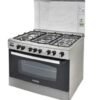 فرن غاز كيون 60*90 اشعال ذاتي استيل KFS9060AD