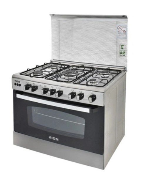 فرن غاز كيون 60*90 اشعال ذاتي استيل KFS9060AD
