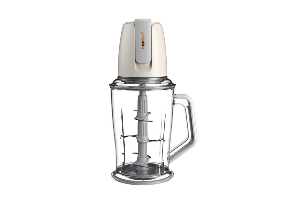 كولن مفرمة طعام 2 لتر بثلاث شفرات و يد 400 واط لون أبيض